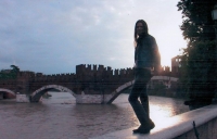 Средневековый мост Скалигеров,Италия,Верона Средневековый мост Скалигеров,Италия,Верона