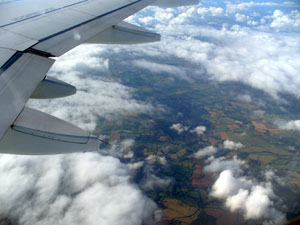 Europe bird's-eye view Europe bird's-eye view